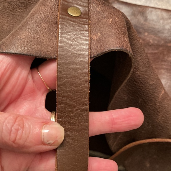 Destress leather tote - Picture 9 of 9